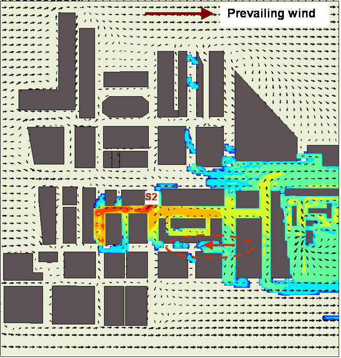 Apparent wind anomaly