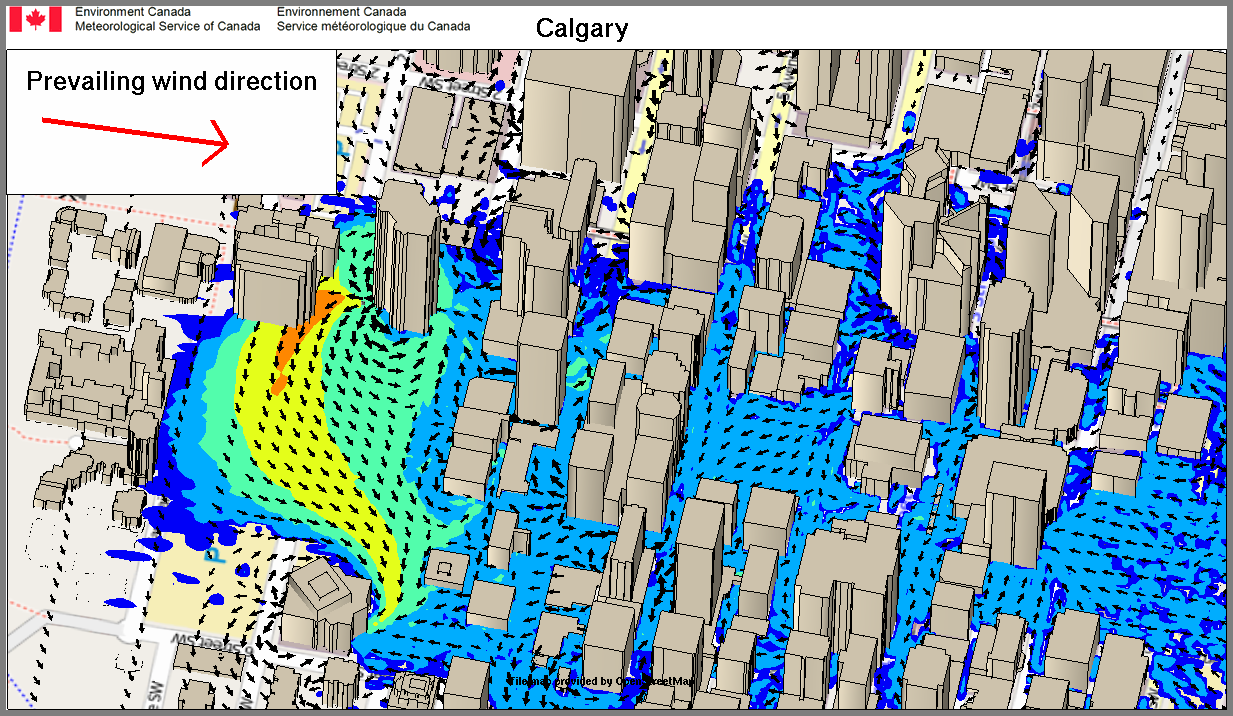 Calgary-Concentration at ground